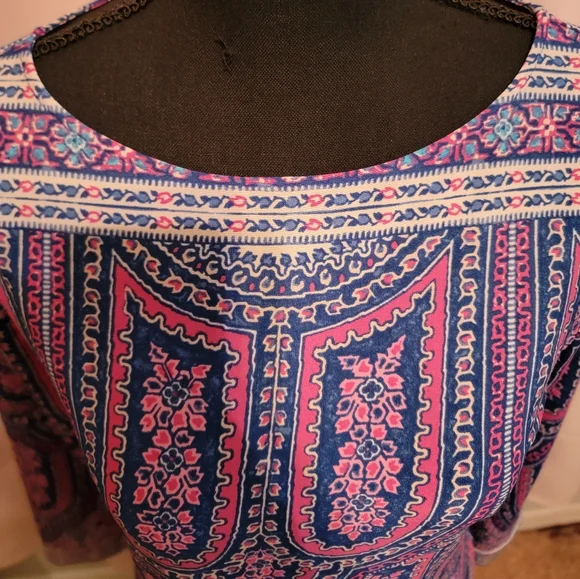 Vintage 90s BCBGMaxAzria Long Sleeved Dress - Picture 6 of 7